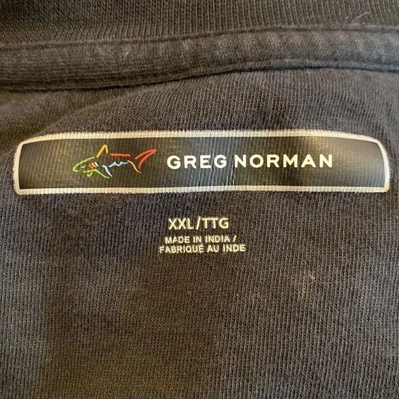Greg Norman Men’s XXL Short Sleeve T Shirt Embroidered Shark Logo Chest Pocket - Picture 5 of 6